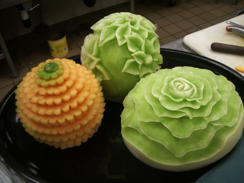 Melon Carving1